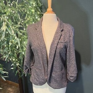 Chic Blazer in Heathered Gray
